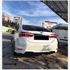 Resim Toyota Corolla Uyumlu Arka Tampon Eki Karlık 