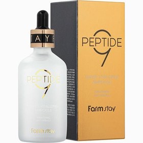 Resim Farmstay 9 çeşit peptit i̇çeren elastikiyet kaybı ve yaşlanma karşıtı serum 100 ml 