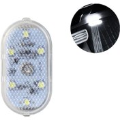 Resim Dokunmatik Sensörlü 6 Led Lamba USB Şarjlı Beyaz Işık Mıknatıslı 