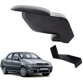 Resim Fiat Albea 2007 Delmesiz Çelik Ayaklı Siyah Kolçak Kol Dayama 
