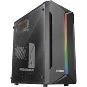 Resim Everest 250w Peak Saber Gamıng Mıcro-tower Pc Kasası 