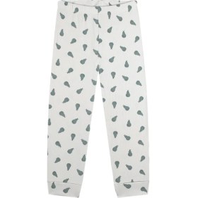 Resim Antebies Organik Gri Yeşil Erkek Çocuk Pijama Takımı 