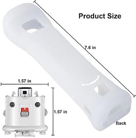 Resim Machine-Ya Wii Motion Plus Adaptör Sensörü Hızlandırıcı Nintendo Uzaktan Kumanda Wii U Motion Plus (Beyaz (1 ADET)) 