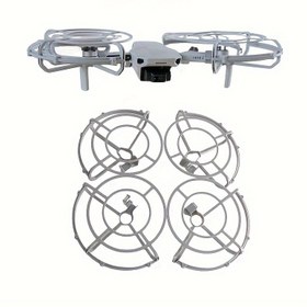 Resim DJI MINI 2/SE Tam Kapalı Pervane Koruyucu DJI Mavic Mini Drone Pervane 4726 Koruyucu Props Kanat Kapak Aksesuarları 
