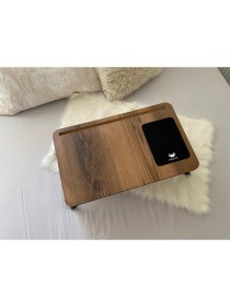 Resim Axolotl Folding Telefon ve Tablet Bölmeli Katlanır Ayaklı Laptop Sehpası Notebook Bilgisayar Çalışma Masası Liya 
