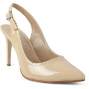 Resim KARVENSHOES Kadın Ten Rugan Stiletto 139 