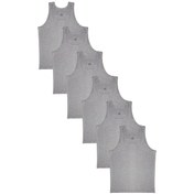 Resim Tezzgelsin Erkek Çocuk Pamuklu Penye 6'lı Atlet Gri 