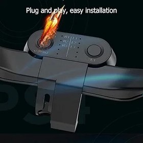 Resim Goshyda Ergonomic Controller Paddles with 10 Key Mappings, Back Button Attachment for , Customize Buttons,Burst, Easy Installation 