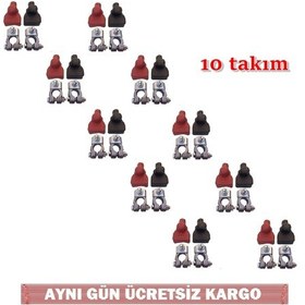 Resim 264 G 10 Takım Kurşun Akü Kutup Başı Oto-Marin Kapaklı 