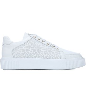 Resim Kemal Tanca Tamer Tanca Erkek Hakiki Deri Beyaz Sneakers & Spor Ayakkabı 
