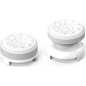 Resim Sony Playstation 5/4/8bitdo Ultimate Denetleyici Kaymaz Başparmak Kapakları İçin 2 Adet Silikon Thumb Çubuk Sapları Beyaz 