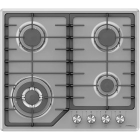Resim Arnell AR-640FL Wok Gözlü Önden Düğmeli Döküm Izgaralı Gaz Emniyetli Inox Setüstü Ocak 