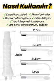 Resim Sheland Pro High Frequency Yüksek Frekans Cilt Temizleyici ve Bakım Cihazı 
