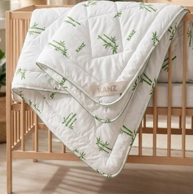 Resim Kanz Bambu Bebek Yorganı 95x145 cm 