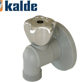 Resim KALDE Plastik Gövdeli Çamaşır Makine Musluğu 1/2*3/4 Küresel 