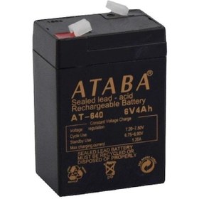 Resim Genel Markalar AKILLI AKÜ 6V 4A (7X10X4.3CM) ATABA 