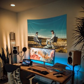 Resim Breaking Bad Duvar Örtüsü - 60 cm x 90 cm 