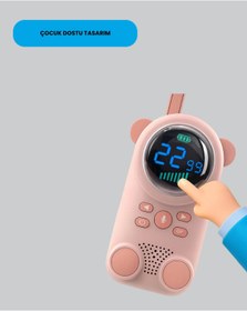 Resim Belle Fusion Mey İthalat® LCD Ekranlı Bebek m2 Telsizi 