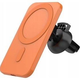 Resim Iphone 15w Grılle İçin Kablosuz Araç Şarj Cihazı Manyetik Montaj Diğer 