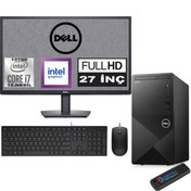 Resim Dell Vostro 3910 mt Intel Core I7 12700 24GB 512GB SSD 27" Fhd Ubuntu Intel® UHD Graphics 770 Masaüstü Bilgisayar 27N3910EMEAU12 + Zetta USB Bellek 