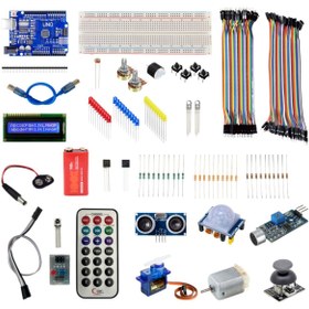 Resim Teknoartshop Arduino Uno Süper Başlangıç Seti 28 Parça 165 Adet 