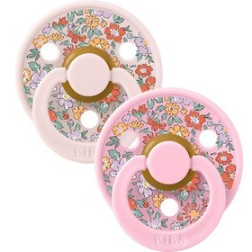 Resim Bibs X Liberty Colour 2'li Emzik Oscar Mea.-Petal 0-6 Ay 