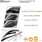 Resim Drs Tuning Niken Volkswagen Passat B7 Kromlu Cam Rüzgarlığı 2011 - 2014 