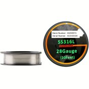 Resim 4 adet 36.58 metre A1/SS316L direnç tel 24/26/28/30GA DIY ısıtma cihazları için uygun, metal tel malzemesi 