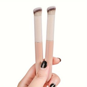 Resim 2 Adet Kapatıcı Fırçası - Yağsız, Tüm Cilt Tipleri İçin Polyester Kıllar, ABS Sap 