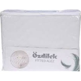 Resim Özdilek Alez Fitted 100X200+35 Rf Beyaz (533923206) 