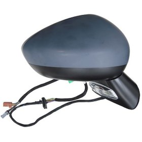 Resim SPJ MAX E-3542 Elektrikli Katlanır Ayna Citroen C4 Ds4 10-13 Astarlı Sinyalli Sensörlü Sdn Sağ 
