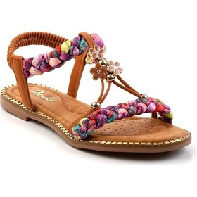 Resim Taba Kadın Sandalet K05823120301 Taba 