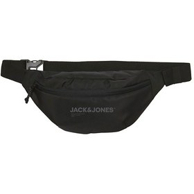 Resim Jack & Jones Enora Erkek Siyah Bel Çantası 12281239-b Siyah 