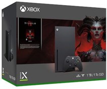 Resim Microsoft Xbox Series X 1 TB SSD Diablo IV Premium Edition Oyun Konsolu 