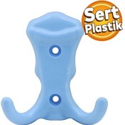 Resim Martı Duvar Vestiyer Portmanto Askısı Dolap Elbise Askılığı Mavi Renk Plastik Askı Askılık Diğer 