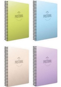 Resim Gıpta Pastoral 120 Yp. A4 Spiralli Pp. Kapak Defter 3 Kareli + 1 Çizgili 