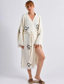 Resim Brandsmithshop Zodiac Trace Kimono Çok Renkli 