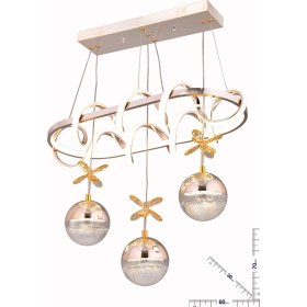 Resim Bafra Dart Yemek Masası 3 Top Siyah Avize 