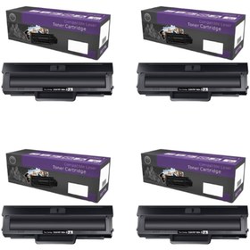 Resim QUEEN Hp 106a-w1106a Muadil M107-mfp135-mfp137 Çipli Muadil Toner 4'lü Paket 