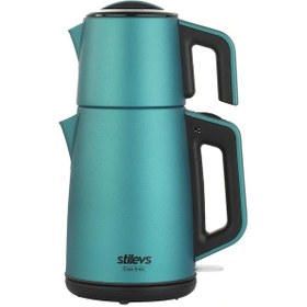 Resim Stilevs Çays İnox 2 LT Çay Makinesi 