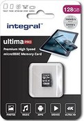 Resim Integral 128 GB Micro SD kart 4K Video Premium High Speed hafıza kartı SDXC 100 MB s'ye kadar okuma hızı ve 50 MB s yazma hızı V30 C10 U3 UHS-I A1 