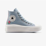 Resim Converse Chuck Taylor All Star Motion Rose Kadın Mavi Platform Sneaker A12571c Mavi 