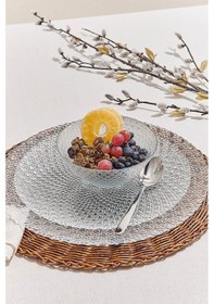 Resim Pasabahce Rattan Tabak 28 Cm - 1 Adet Şeffaf 