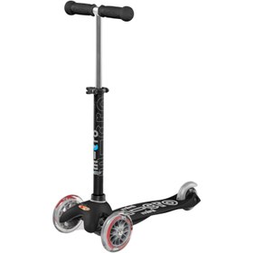 Resim Micro Mini Deluxe 3 Tekerlekli Scooter Black - 2+ Yaş / Siyah 