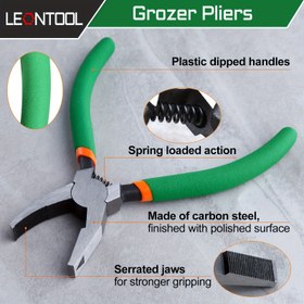 Resim 6 İnç Karbon Çelik Cam Kırıcı Pense - 3/8" Yaylı Kavisli Ağız, Ergonomik Yeşil Saplar, Cam, Seramik, Mozaik Sanatı ve Fayans İşleri İçin, İki Renkli Tasarım, Sağlam Tutuş, Cila Yüzey, Yüksek Kalite, DIY Tutkunları için Hassas Cam Kırma Aracı 