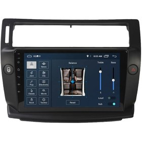 Resim Citroen C4 Android Carplay Navigasyon Multimedya Ekran Teyp 2gb Ram + 32gb Hdd 