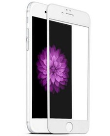 Resim NewFace Apple Iphone 7 Plus 8 Plus 5d Ekran Koruyucu Kırılmaz Cam Tam Kaplayan Kavisli Ekran Koruyucu(beyaz) 