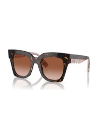 Resim Burberry Mod. 4364 C.4075/13 Kadın Kahverengi Kırçıllı Güneş Gözlüğü Sarı 