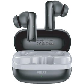 Resim Phixi Basic A60 True Wireless Enc Bluetooth 5.4 Kulaklık Usb-c Hızlı Şarj Destekli 