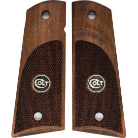Resim Colt 1911 Ceviz Ağacı Tabanca Kabzesi 